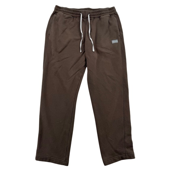 Hollister Other - Hollister Sweatpants Mens XL Brown Relaxed Fit Fleece Drawstring Pockets